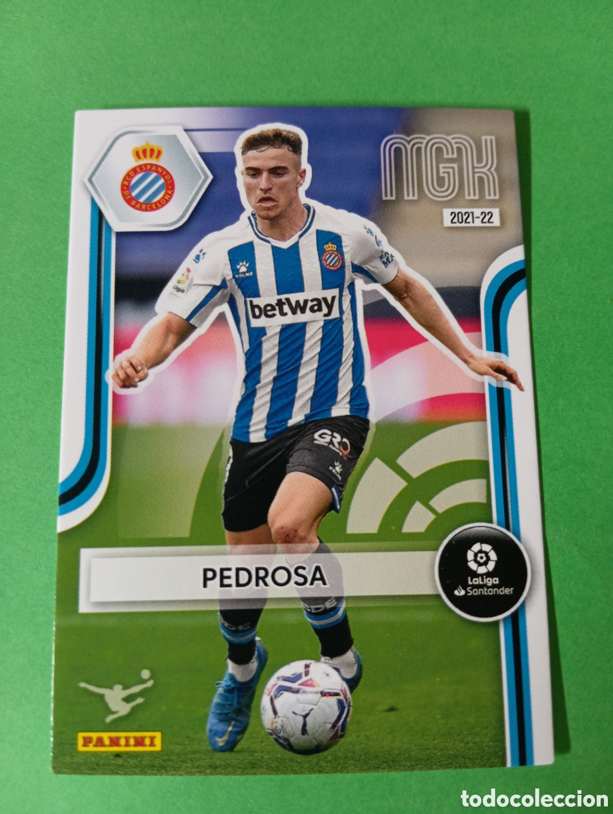Figurine di Calcio: Pedrosa Espanyol n&deg;153 / PANINI MEGACRACKS 2021/2022