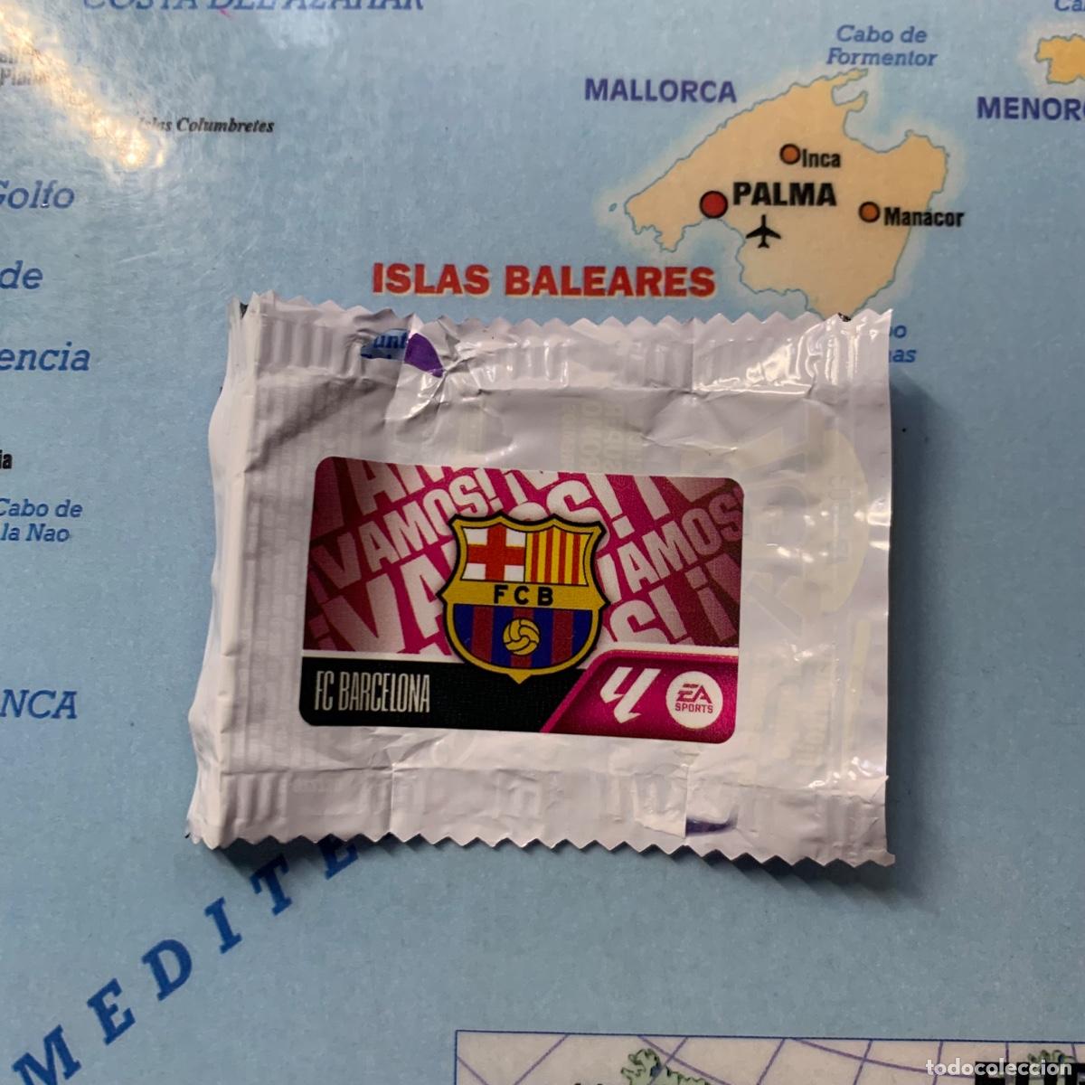 Cartes &agrave; collectionner de Football: Cromo chicle Escudo del Barcelona liga este 26-27 2026-2027
