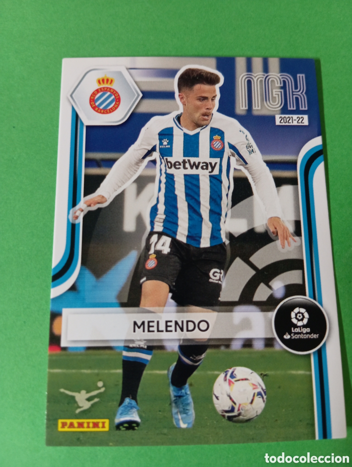 Fu&szlig;ball-Sticker: Melendo Espanyol n&deg;156 / PANINI MEGACRACKS 2021/2022