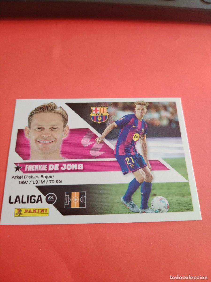 Cromos de f&uacute;tbol: ESTE 2026 2027 FC BARCELONA N 12 - DE JONG