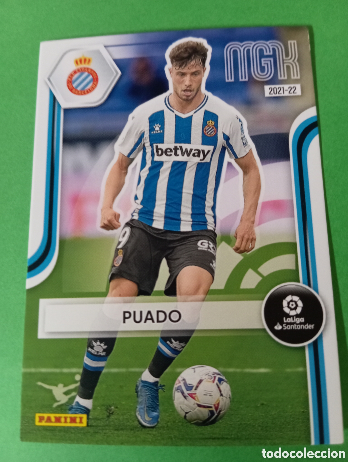 Cromos de f&uacute;tbol: Puado Espanyol n&deg;159 / PANINI MEGACRACKS 2021/2022