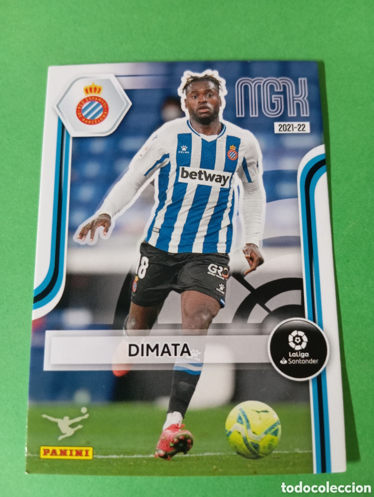 Cromos de f&uacute;tbol: Dimata Espanyol n&deg;162 / PANINI MEGACRACKS 2021/2022