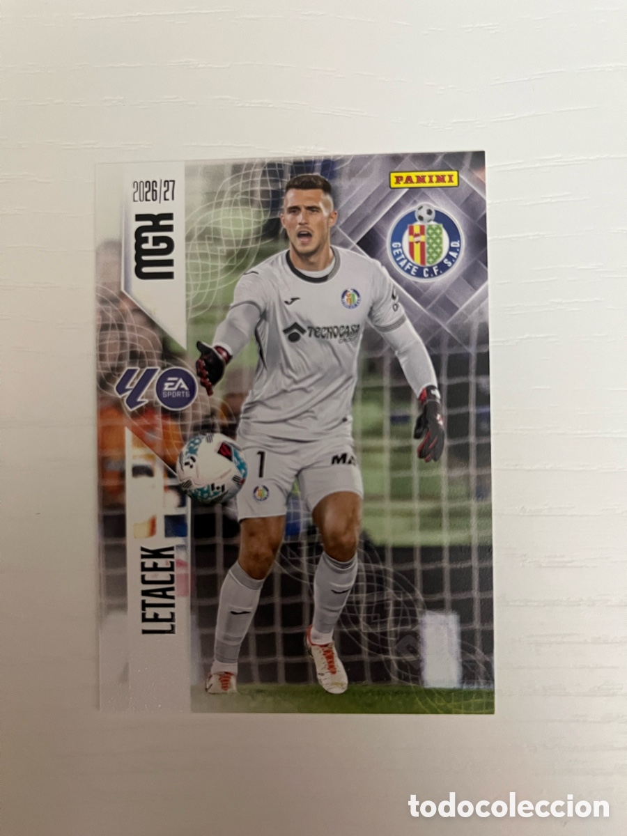 Cromos de f&uacute;tbol: 183 LETACEK MEGACRACKS MGK 2026 2027 26 27 GETAFE