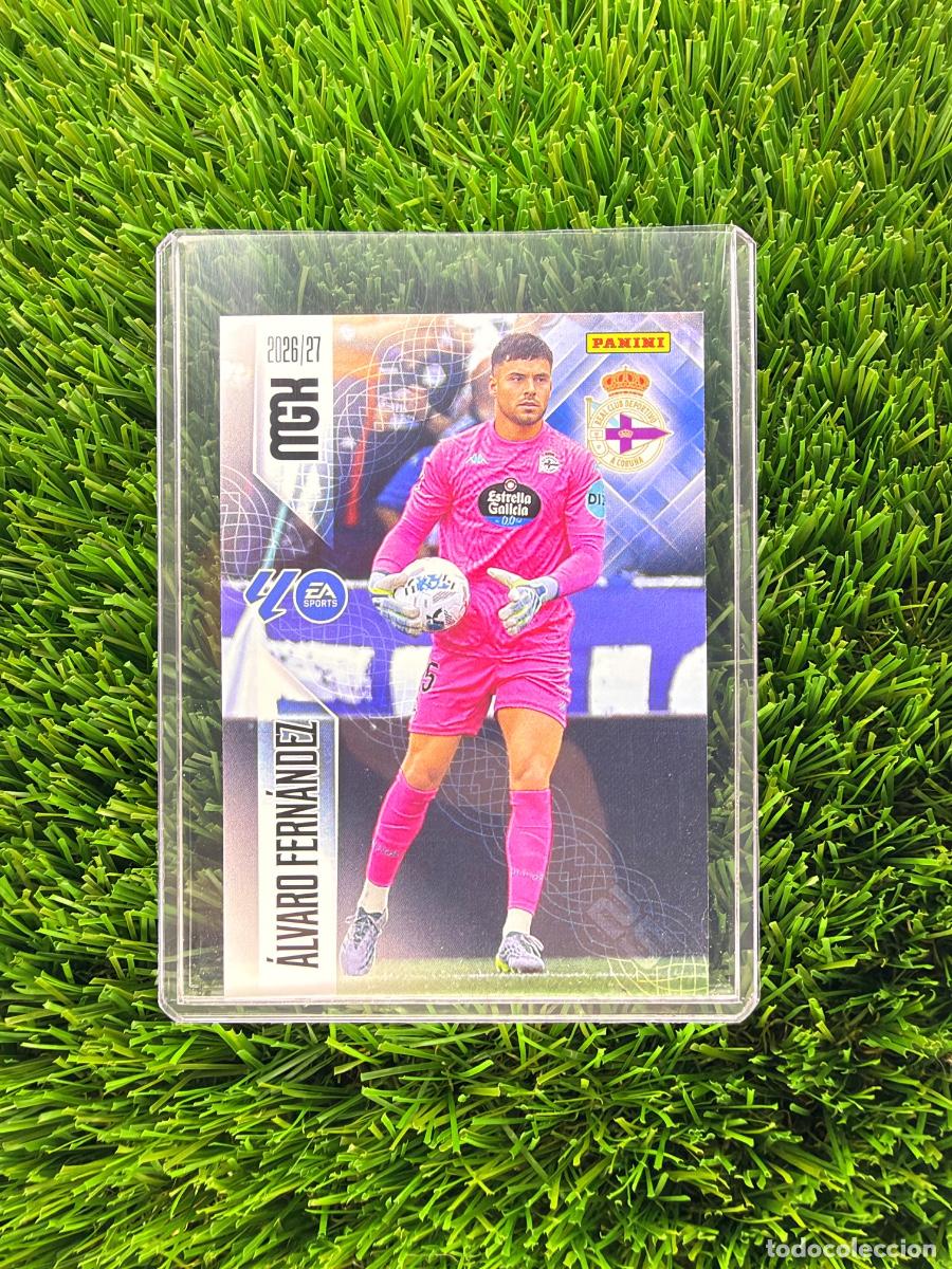 Cromos de f&uacute;tbol: N&ordm; 128 &Aacute;lvaro Fern&aacute;ndez RC Deportivo Megacracks 26 27