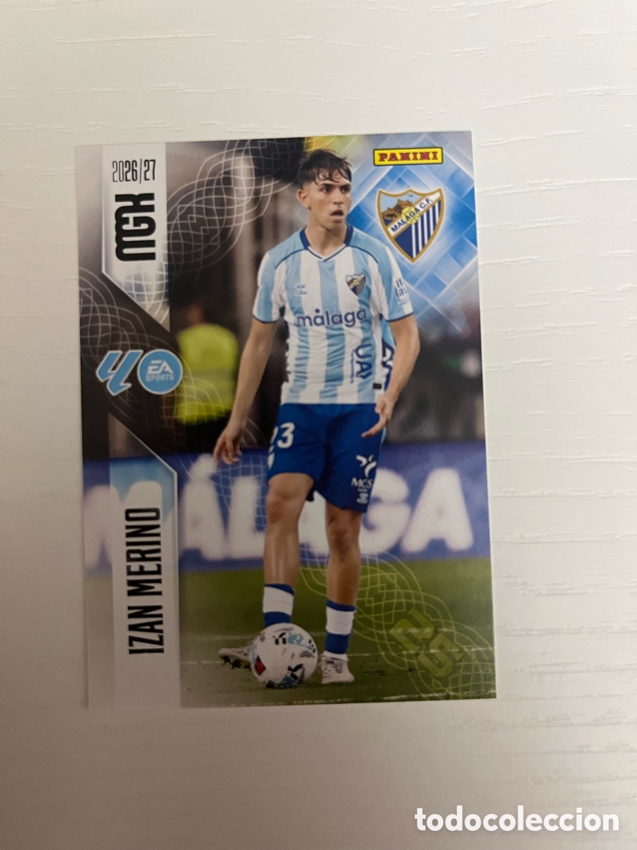Cartes &agrave; collectionner de Football: 244 IZAN MERINO MEGACRACKS MGK 2026 2027 26 27 M&Aacute;LAGA