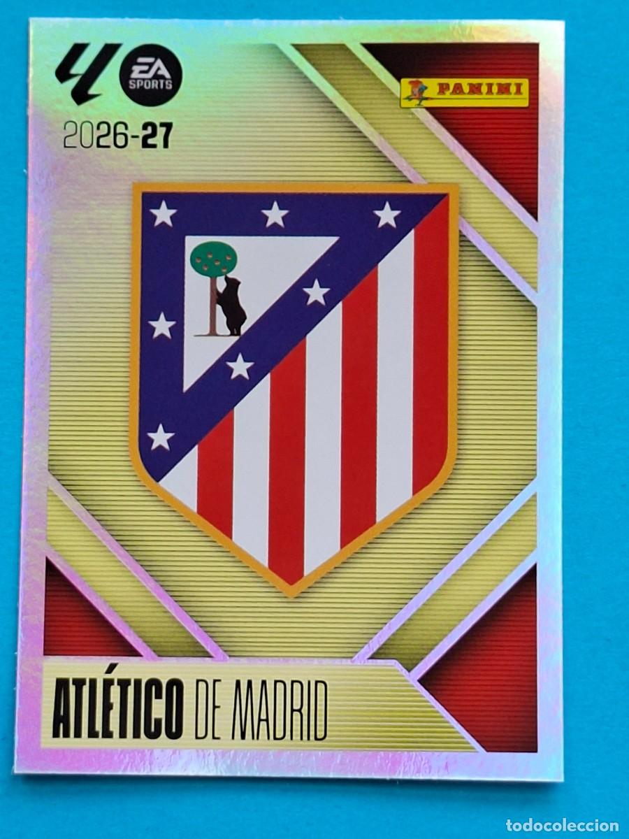 Cromos de f&uacute;tbol: #1 ESCUDO (Atl&eacute;tico Madrid) - PANINI Liga ESTE 2026-27 Sticker