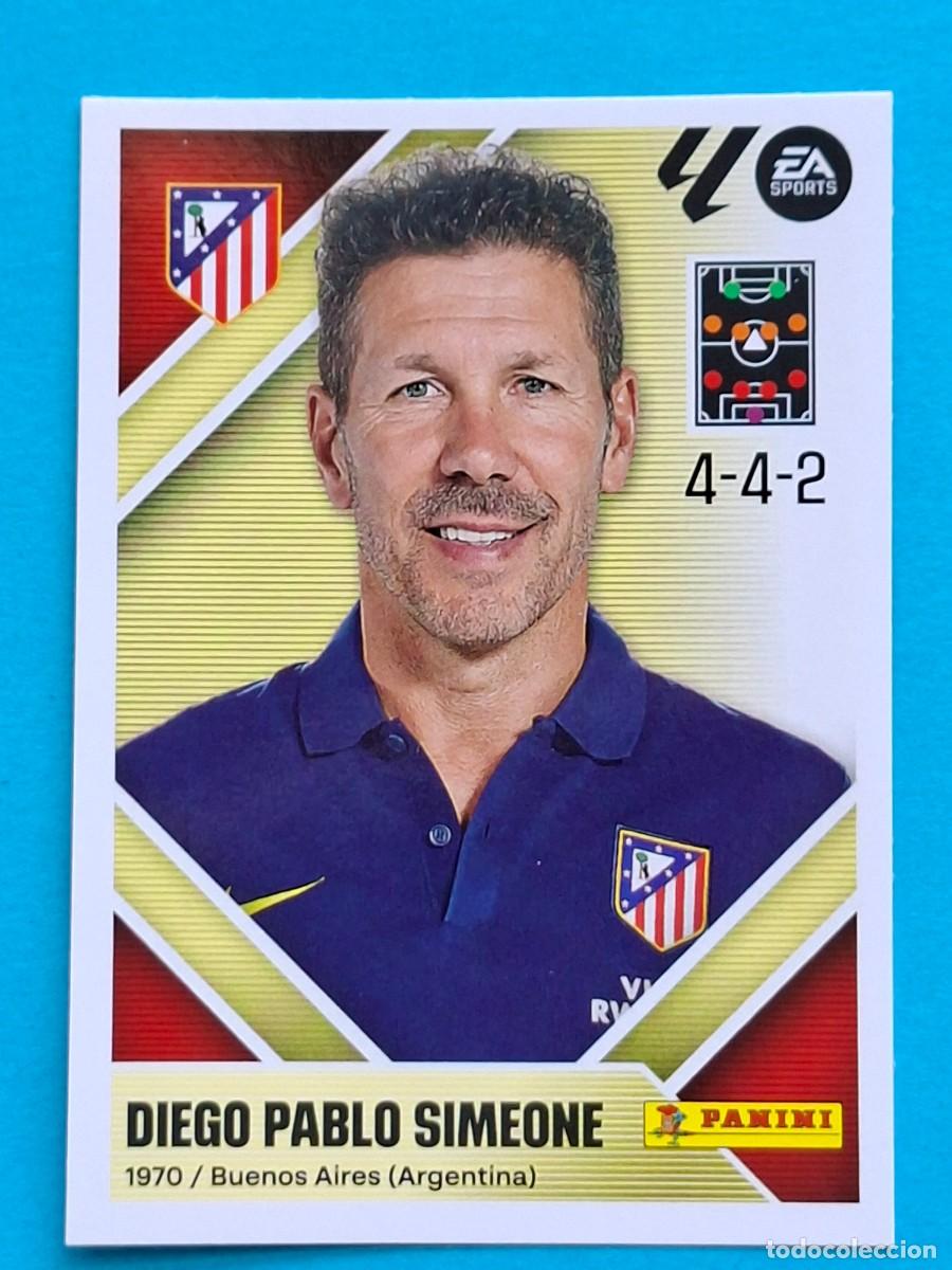 Cromos de f&uacute;tbol: #2 CHOLO SIMEONE (Atl&eacute;tico Madrid) - PANINI Liga ESTE 2026-27 Sticker