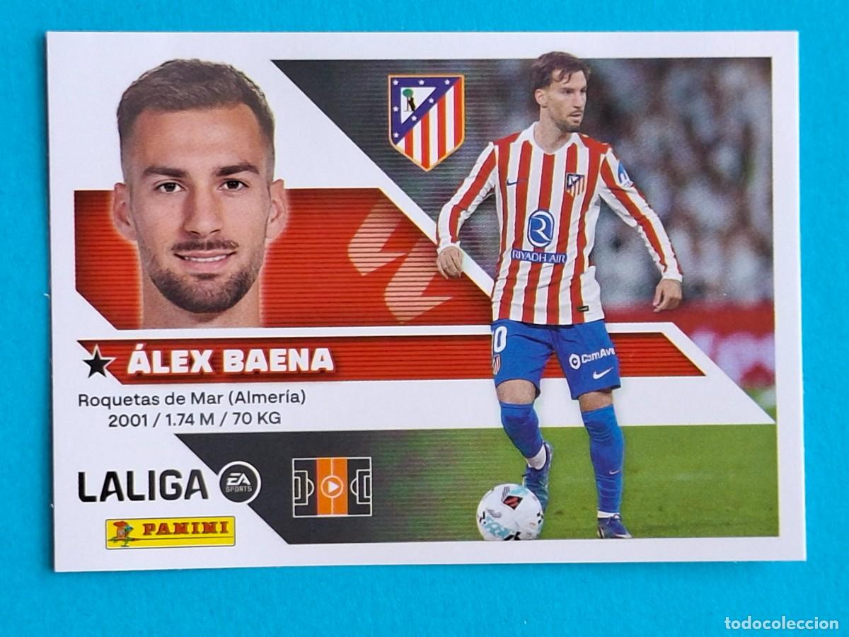 Cromos de f&uacute;tbol: #15 &Aacute;LEX BAENA (Atl&eacute;tico Madrid) - PANINI Liga ESTE 2026-27 Sticker