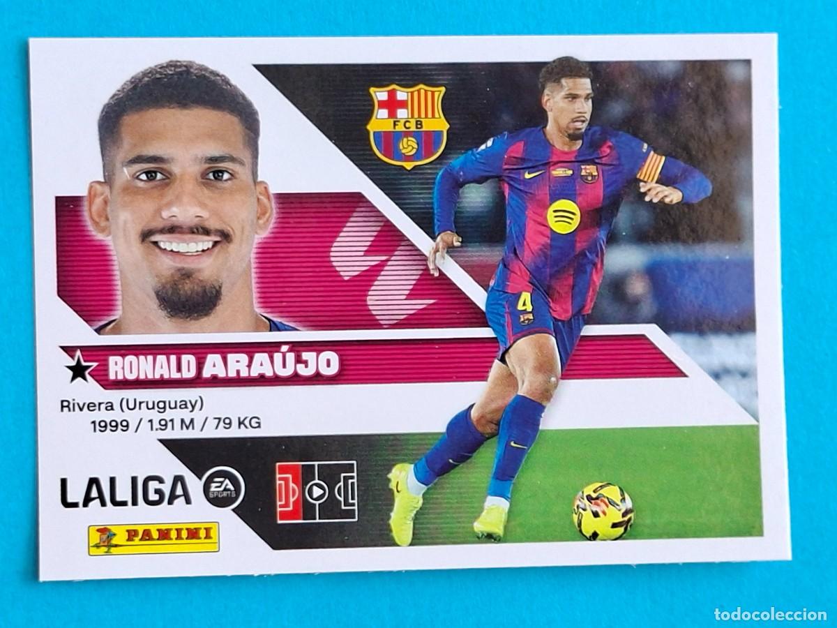 Cromos de f&uacute;tbol: #6A ARAUJO (FC Barcelona) - PANINI Liga ESTE 2026-27 Sticker