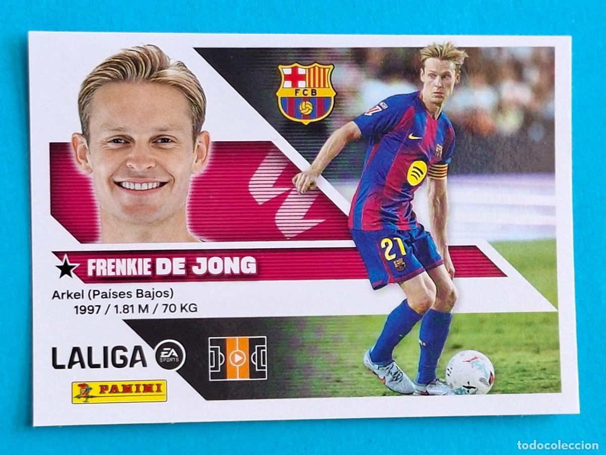Cromos de f&uacute;tbol: #12 DE JONG (FC Barcelona) - PANINI Liga ESTE 2026-27 Sticker