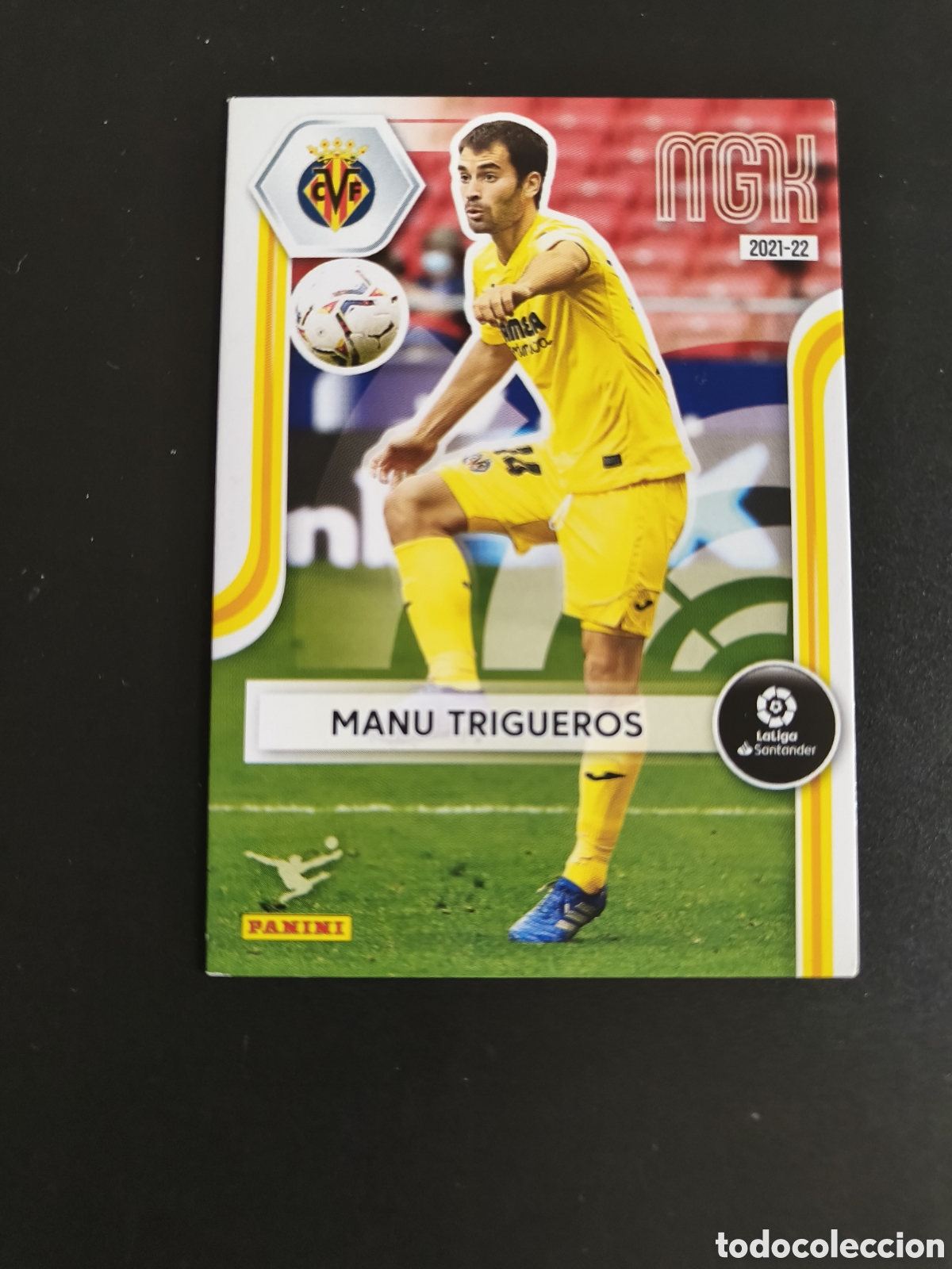 Football Stickers: Megacracks 2021/22 357 Manu Trigueros Villarreal