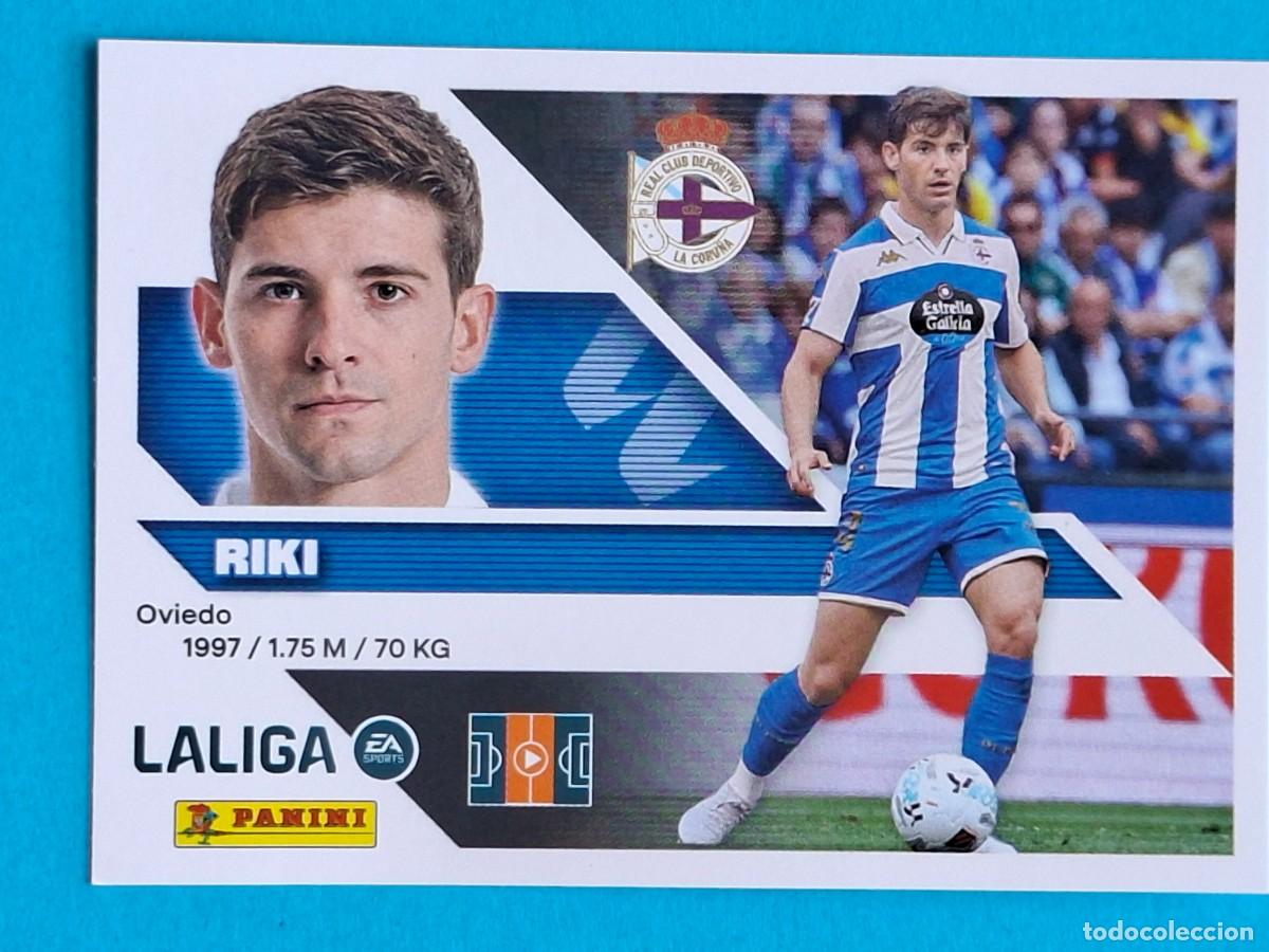 Football Stickers: #12 RIKI (Deportivo) - PANINI Liga ESTE 2026-27 Sticker