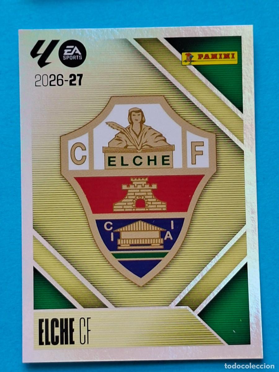Cromos de f&uacute;tbol: #1 ESCUDO (Elche) - PANINI Liga ESTE 2026-27 Sticker