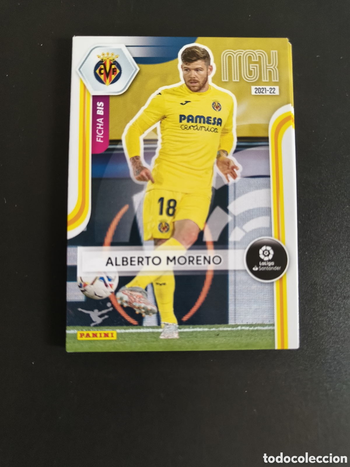 Cromos de f&uacute;tbol: Megacracks 2021/22 350 Bis Alberto Moreno Villarreal