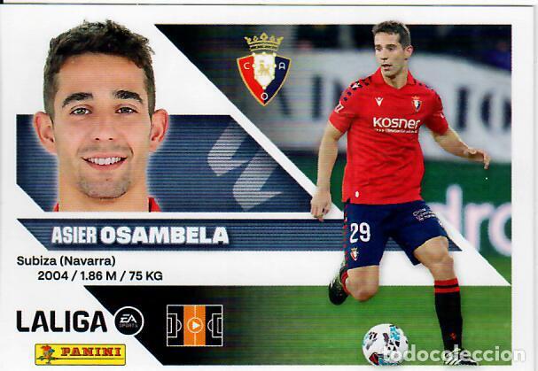 Cromos de f&uacute;tbol: CROMO PANINI LIGA 26 27 - N&ordm; 10 - OSAMBELA - OSASUNA