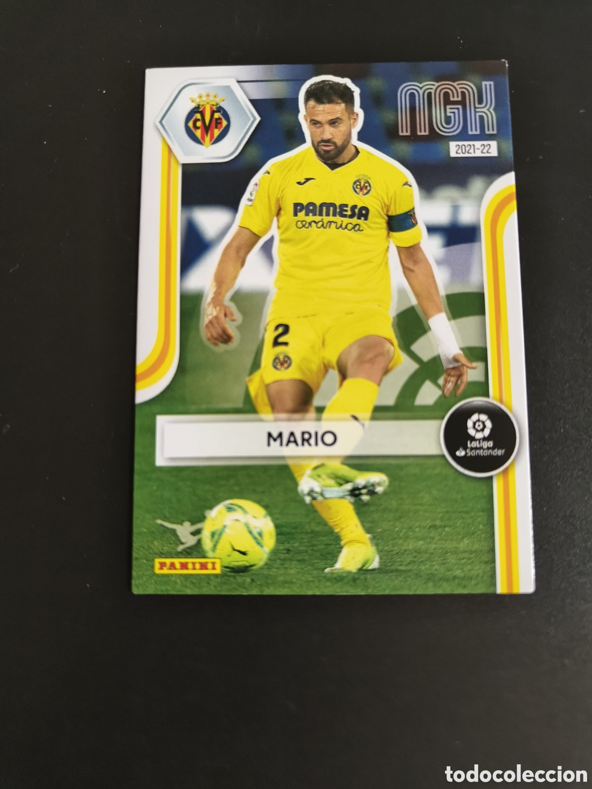 Cromos de f&uacute;tbol: Megacracks 2021/22 346 Mario Villarreal