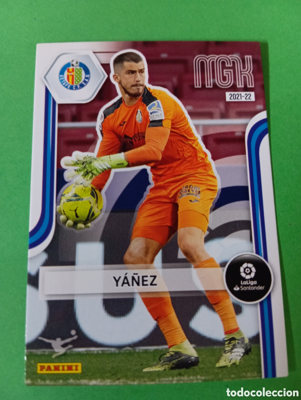Cromos de f&uacute;tbol: Y&aacute;&ntilde;ez Getafe n&deg;165 / PANINI MEGACRACKS 2021/2022