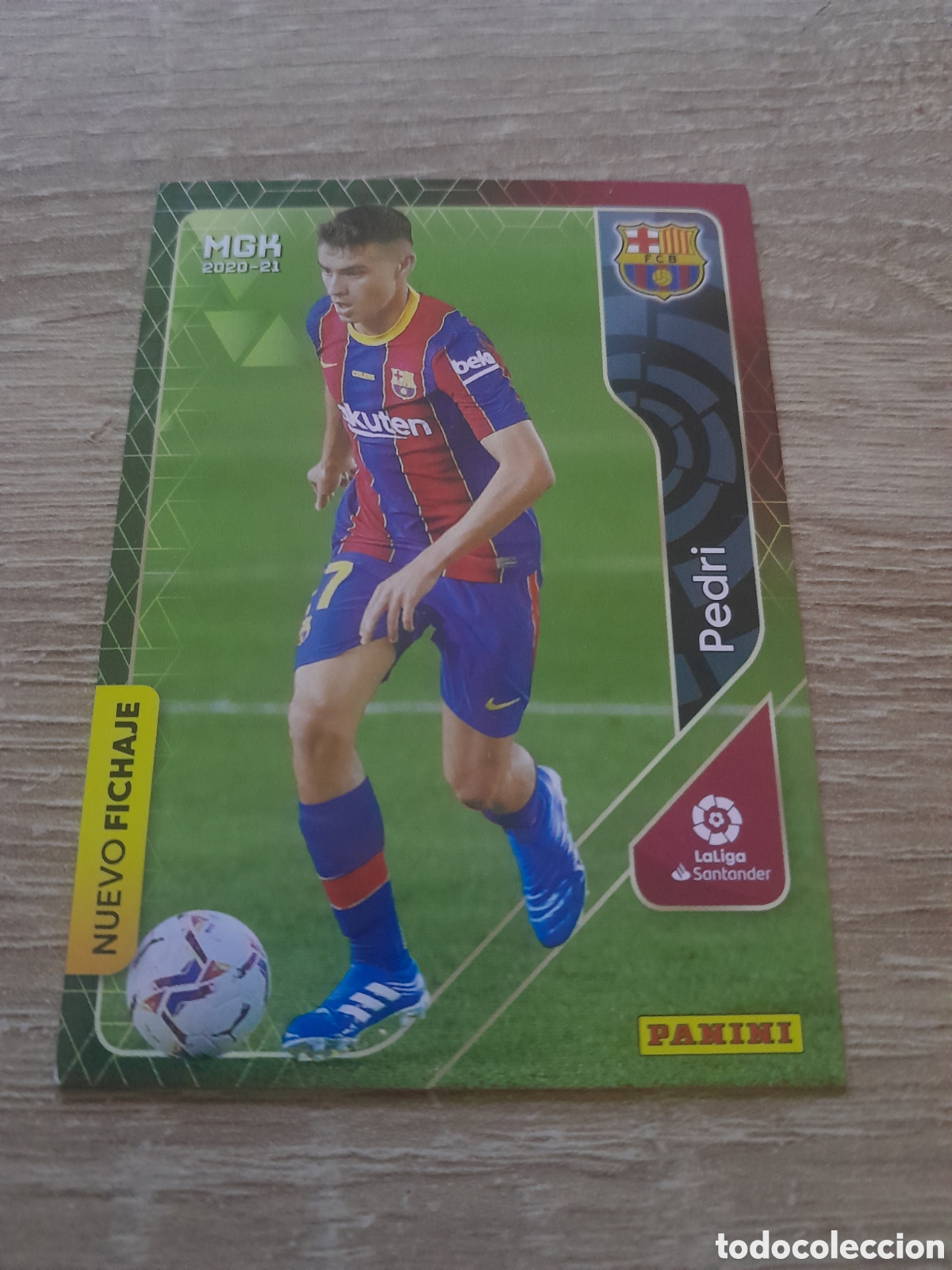 Cromos de f&uacute;tbol: PANINI MEGACRACKS 20 21 2020 2021 430 PEDRI (F.C. BARCELONA) ROOKIE