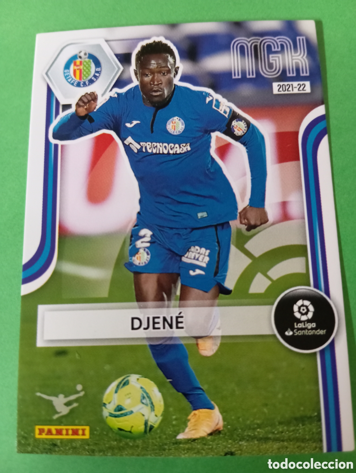 Cromos de f&uacute;tbol: Djen&eacute; Getafe n&deg;168 / PANINI MEGACRACKS 2021/2022