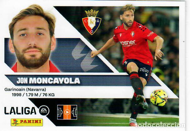 Cromos de f&uacute;tbol: CROMO PANINI LIGA 26 27 - N&ordm; 12 - MONCAYOLA - OSASUNA
