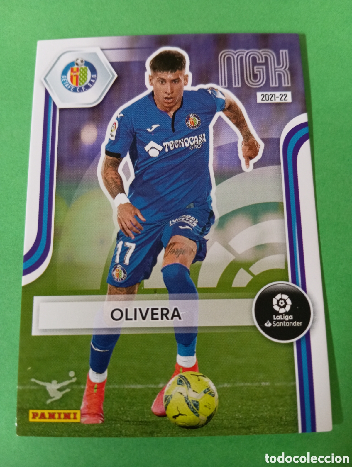 Cartes &agrave; collectionner de Football: Olivera Getafe n&deg;171 / PANINI MEGACRACKS 2021/2022