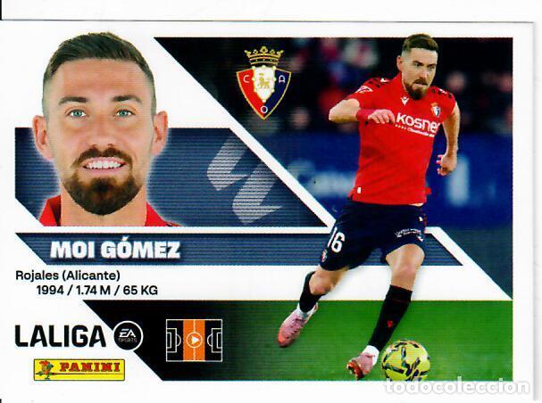 Cartes &agrave; collectionner de Football: CROMO PANINI LIGA 26 27 - N&ordm; 13 A - MOI G&Oacute;MEZ - OSASUNA