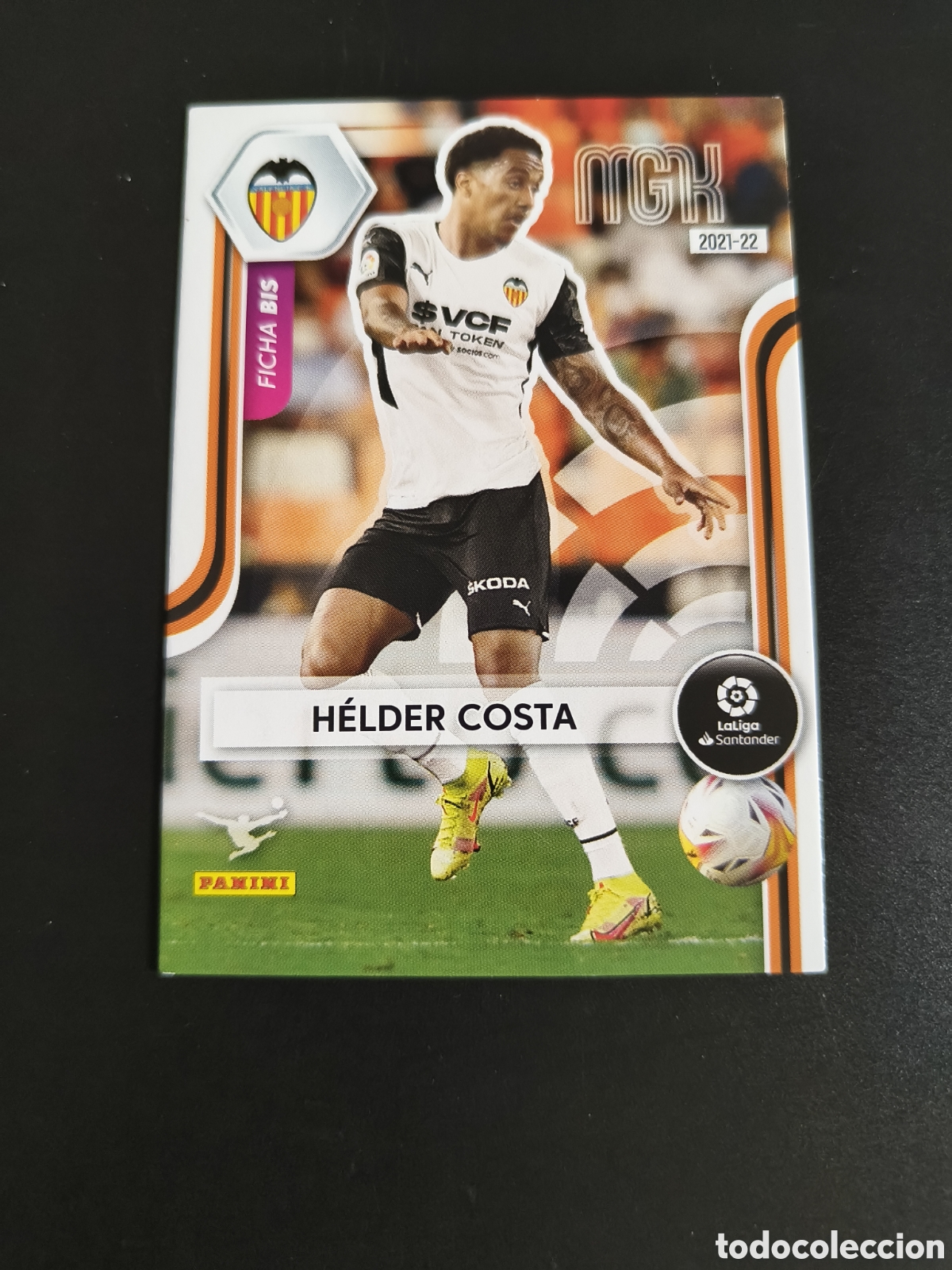 Fu&szlig;ball-Sticker: Megacracks 2021/22 337 Bis Helder Costa Valencia
