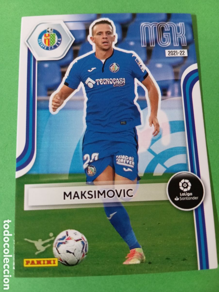 Fu&szlig;ball-Sticker: Maksimovic Getafe n&deg;175 / PANINI MEGACRACKS 2021/2022