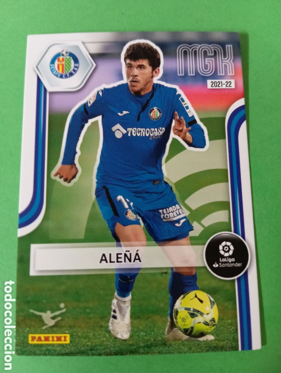 Figurine di Calcio: Ale&ntilde;&aacute; Getafe n&deg;176 / PANINI MEGACRACKS 2021/2022