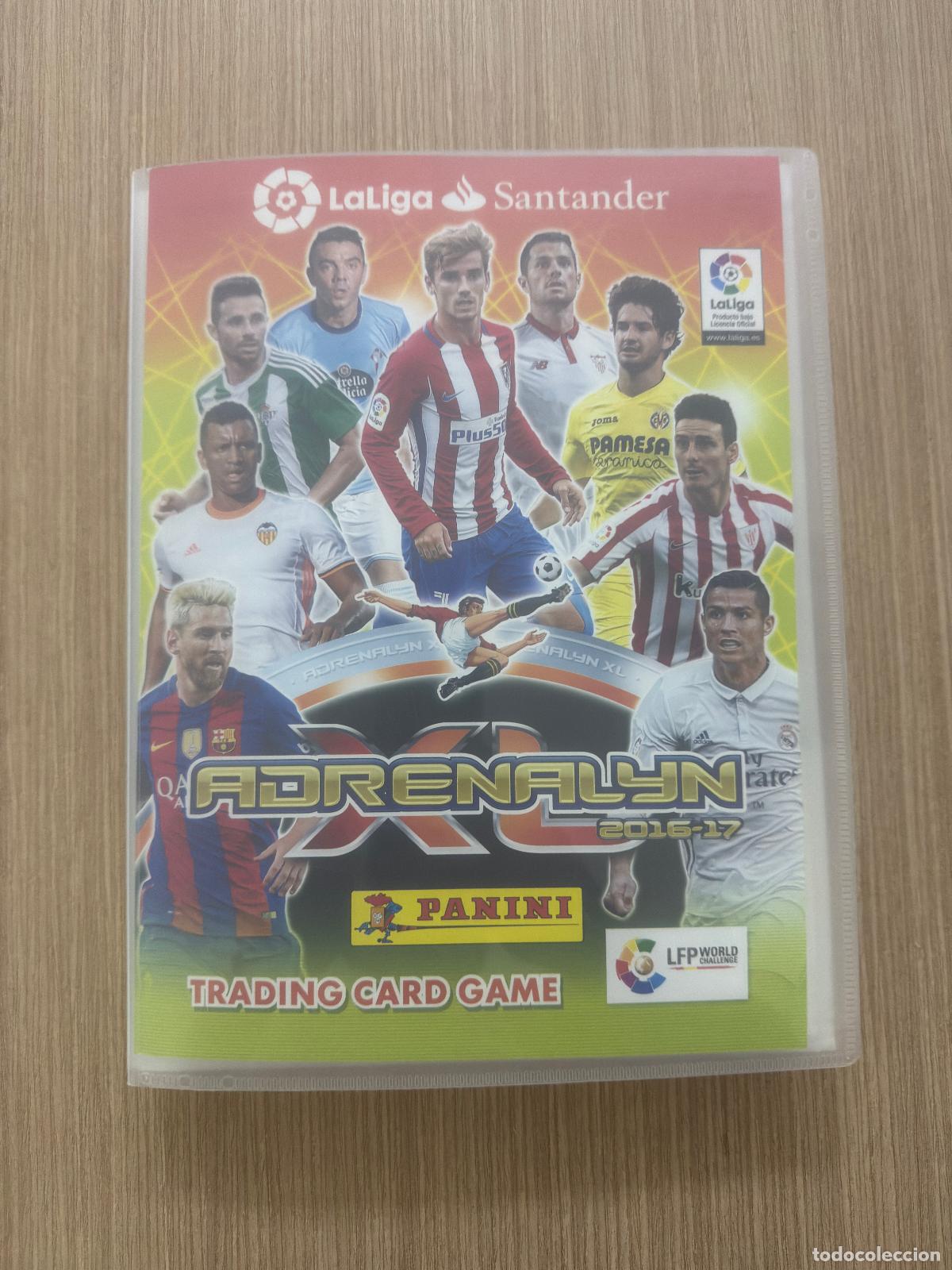 Figurine di Calcio: COLECCION COMPLETA Y SIN PEGAR NUEVOS DE SOBRE LIGA SANTANDER TEMPORADA 2016 2017 16 17 ADRENALYN XL