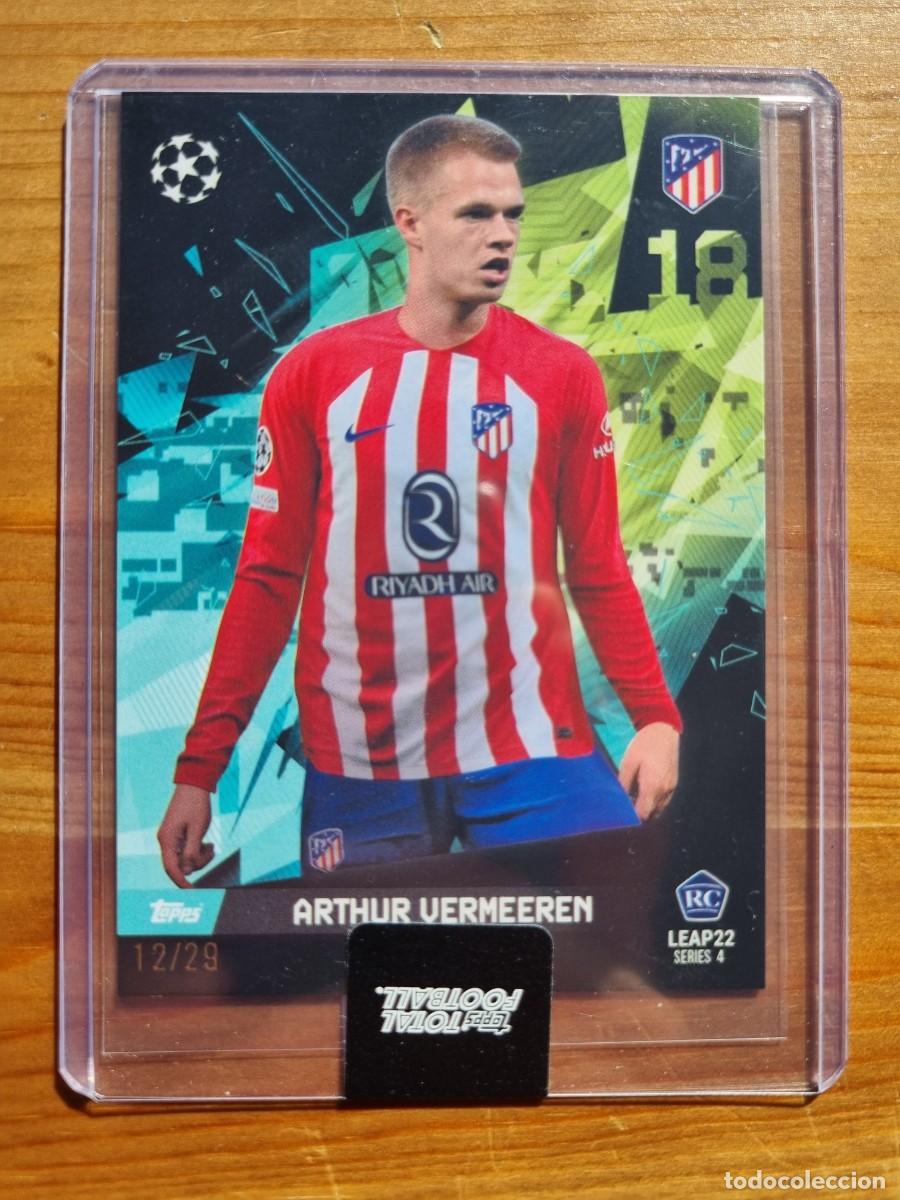 Cromos de f&uacute;tbol: VERMEEREN /29 (Numerada) ATL&Eacute;TICO DE MADRID. Topps Total Football 2023 2024 23 24