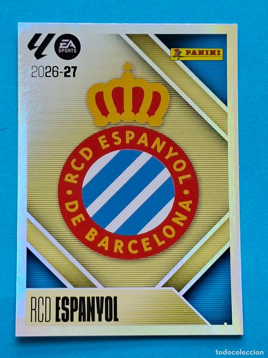 Cromos de f&uacute;tbol: #1 ESCUDO (Espanyol) - PANINI Liga ESTE 2026-27 Sticker