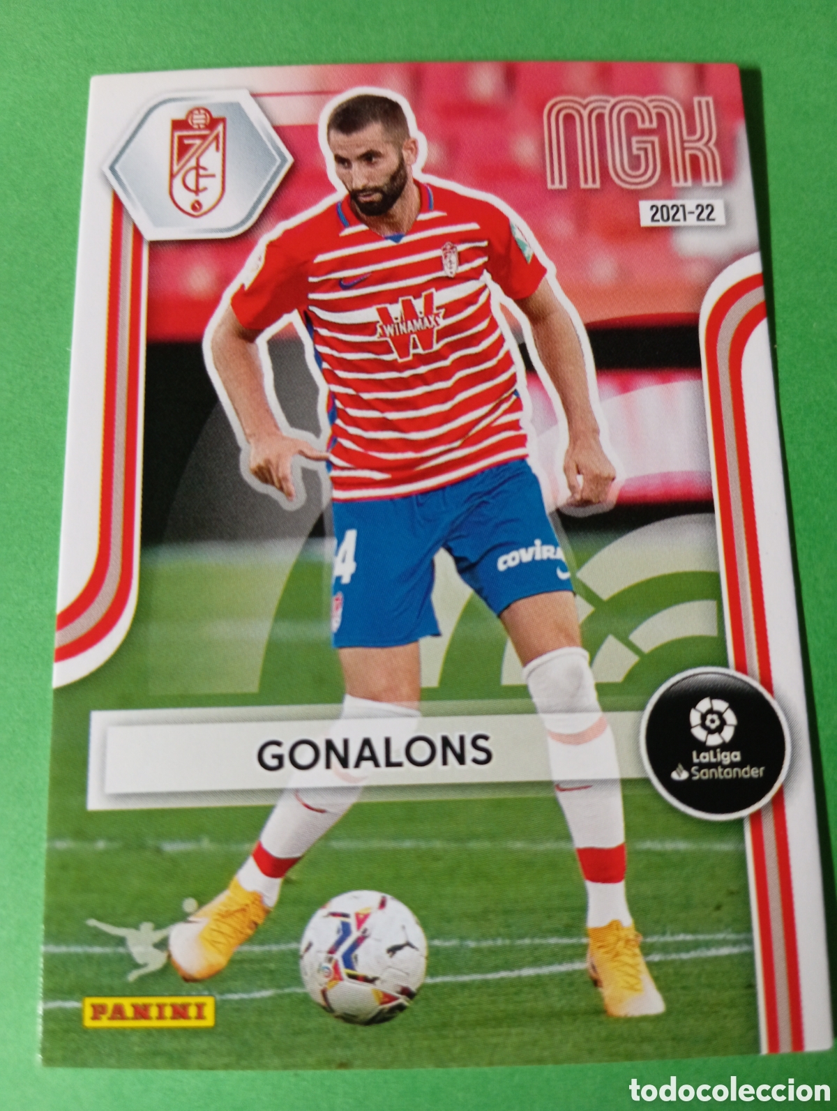 Cromos de f&uacute;tbol: Gonalons Granada n&deg;190 / PANINI MEGACRACKS 2021/2022