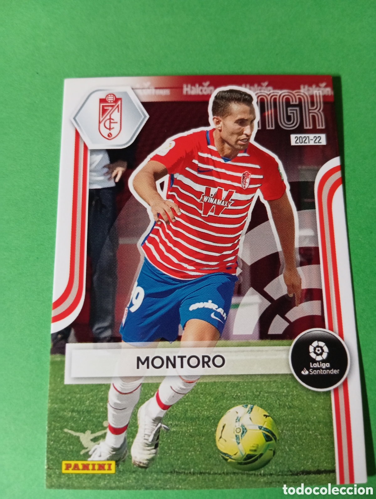Cromos de f&uacute;tbol: Montoro Granada n&deg;192 / PANINI MEGACRACKS 2021/2022