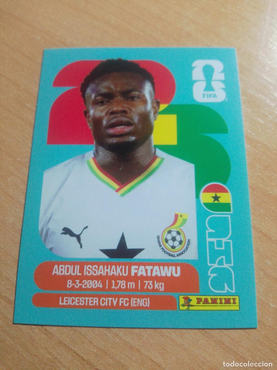 Cromos de f&uacute;tbol: GHA 9 FATAWU GHANA MUNDIAL FIFA WORLD CUP 2026 26 PANINI STICKERS NUEVO