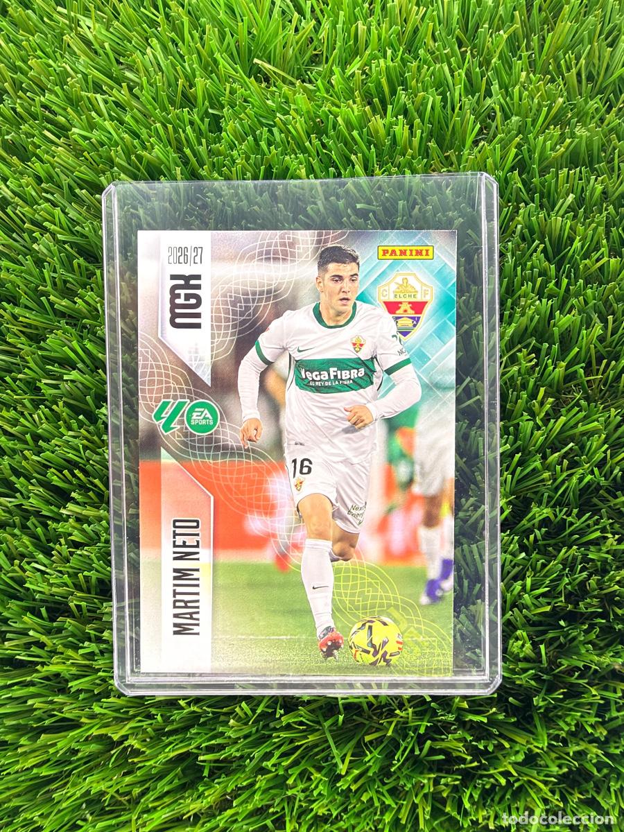 Football Stickers: N&ordm; 155 Martim Neto Elche CF Megacracks 26 27