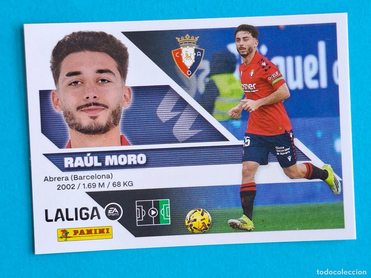 Football Stickers: #17 RA&Uacute;L MORO (Osasuna) - PANINI Liga ESTE 2026-27 Sticker