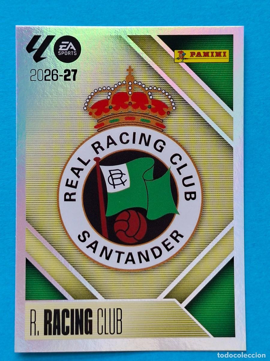 Cromos de f&uacute;tbol: #1 ESCUDO (Racing) - PANINI Liga ESTE 2026-27 Sticker