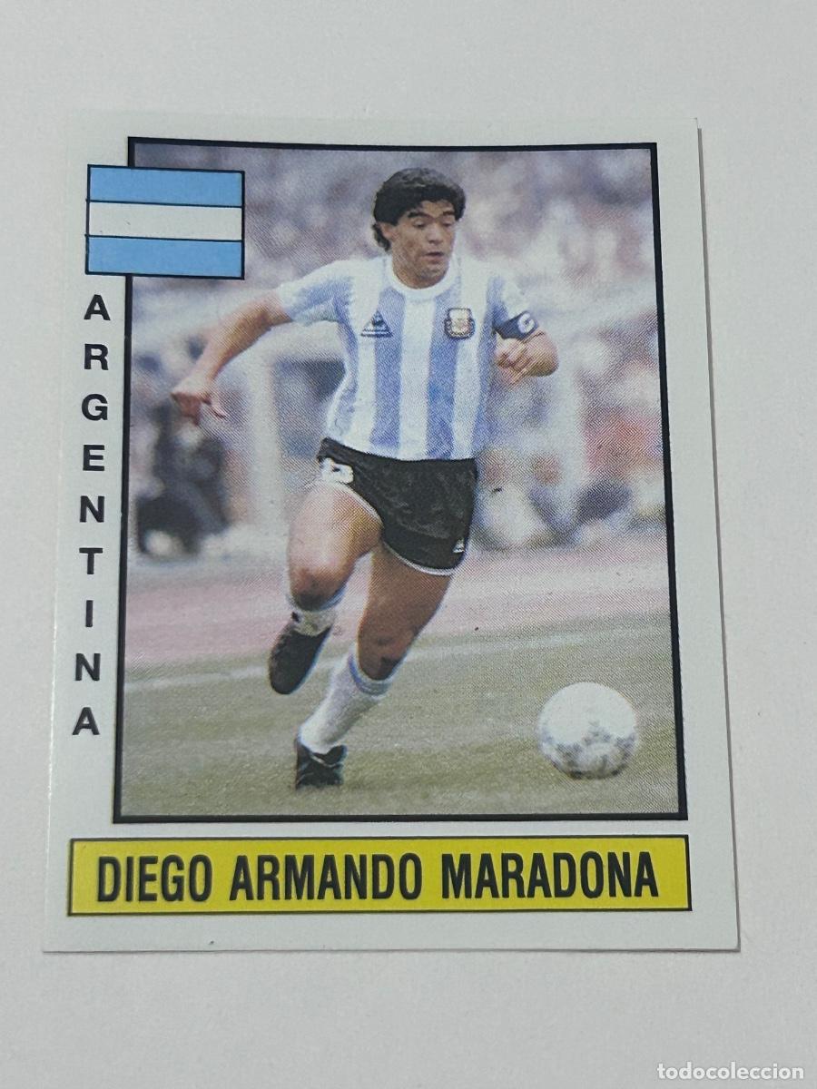 Cromos de f&uacute;tbol: CROMO MARADONA FUTBOL 87 Sin pegar