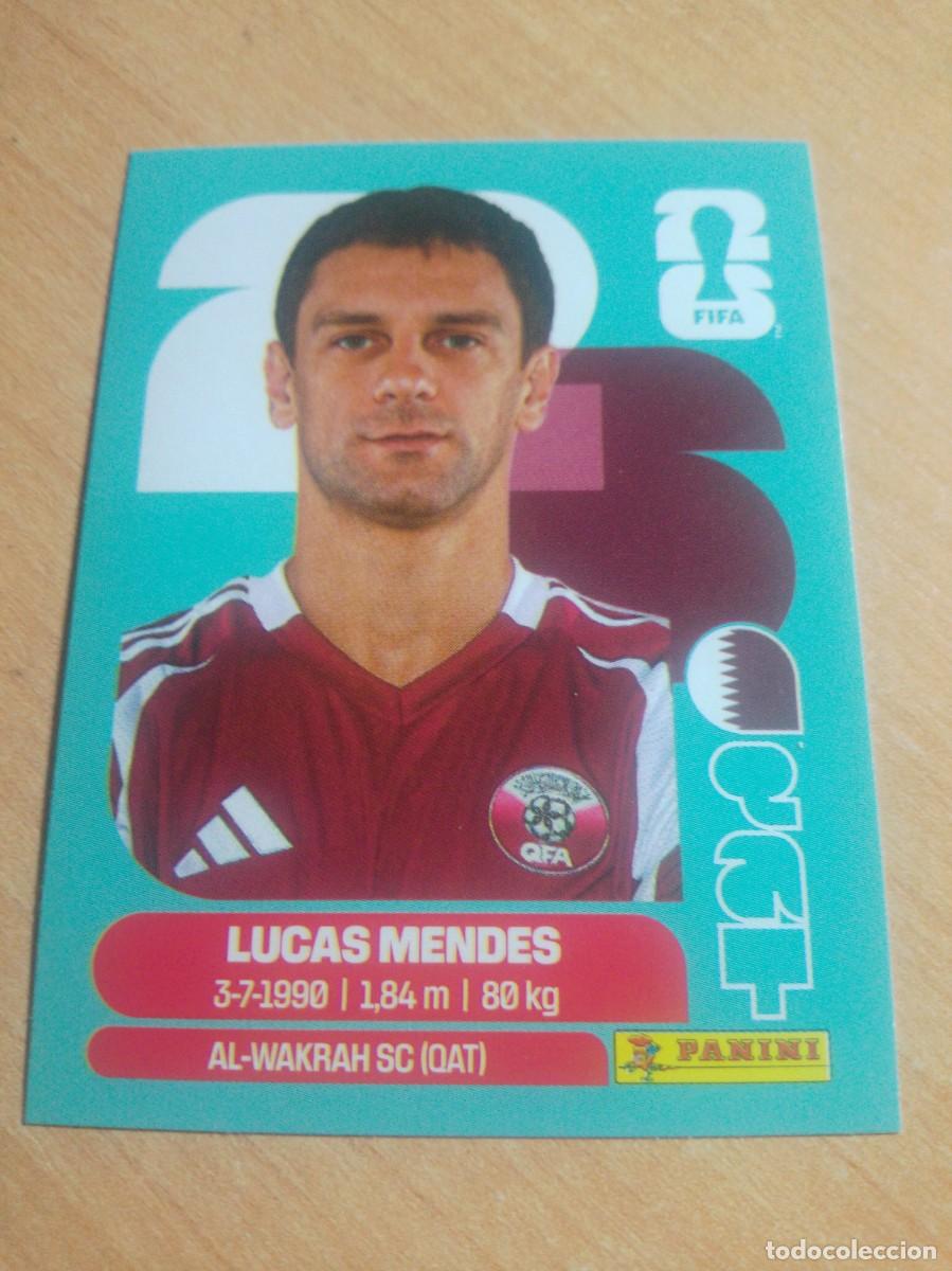 Cromos de f&uacute;tbol: LUCAS MENDES QATAR QAT 4 MUNDIAL FIFA WORLD CUP 2026 26 PANINI STICKERS NUEVO