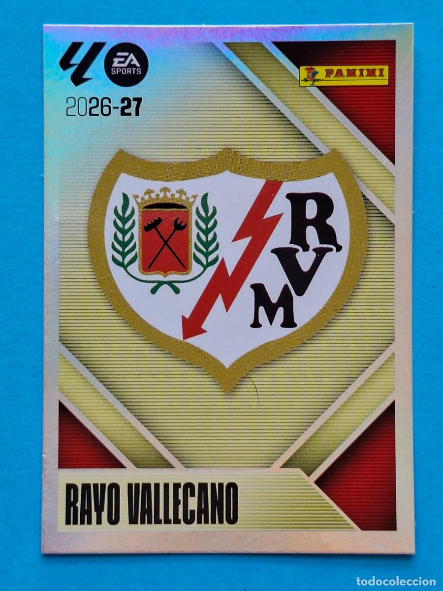 Cromos de f&uacute;tbol: #1 ESCUDO (Rayo) - PANINI Liga ESTE 2026-27 Sticker