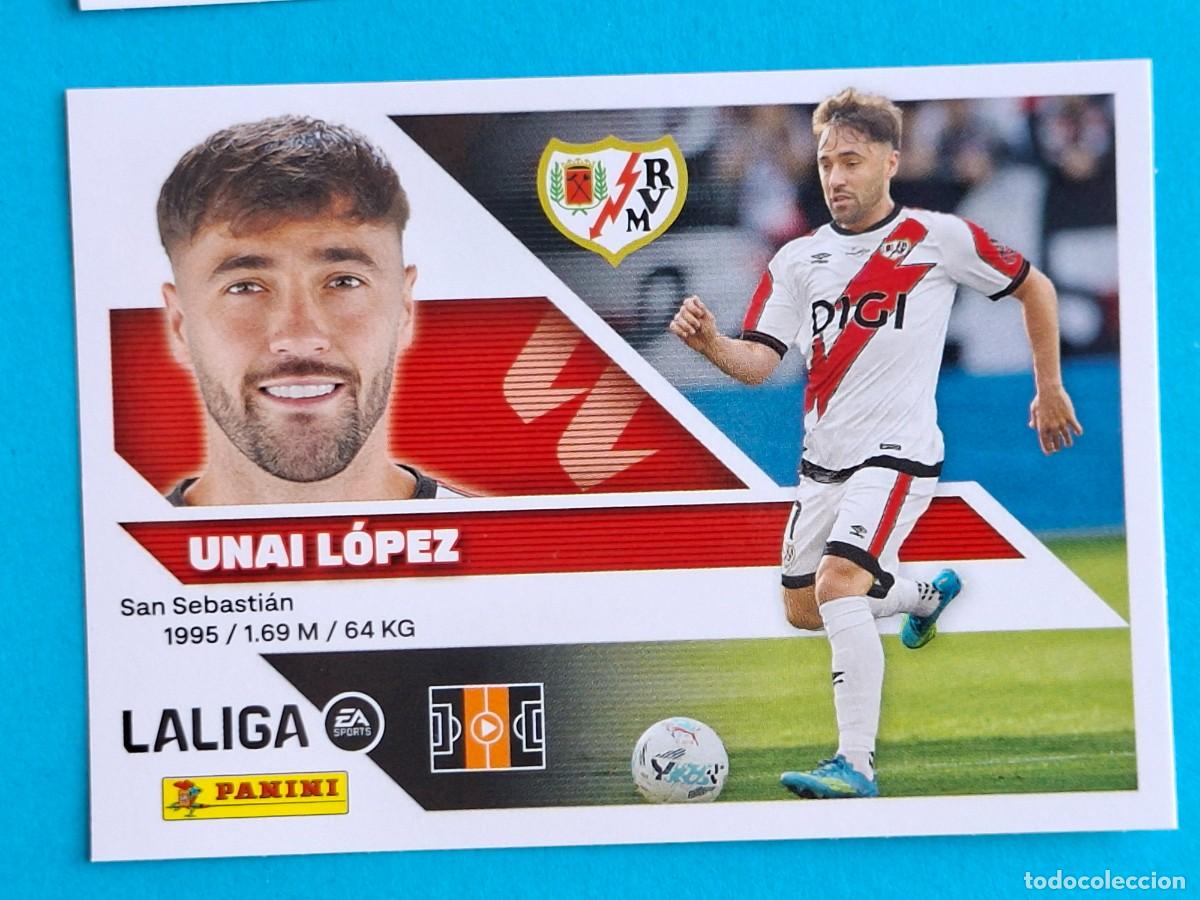 Cromos de f&uacute;tbol: #14 UNAI L&Oacute;PEZ (Rayo) - PANINI Liga ESTE 2026-27 Sticker