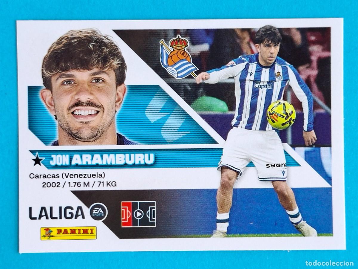 Cromos de f&uacute;tbol: #5 ARAMBURU (Real Sociedad) - PANINI Liga ESTE 2026-27 Sticker