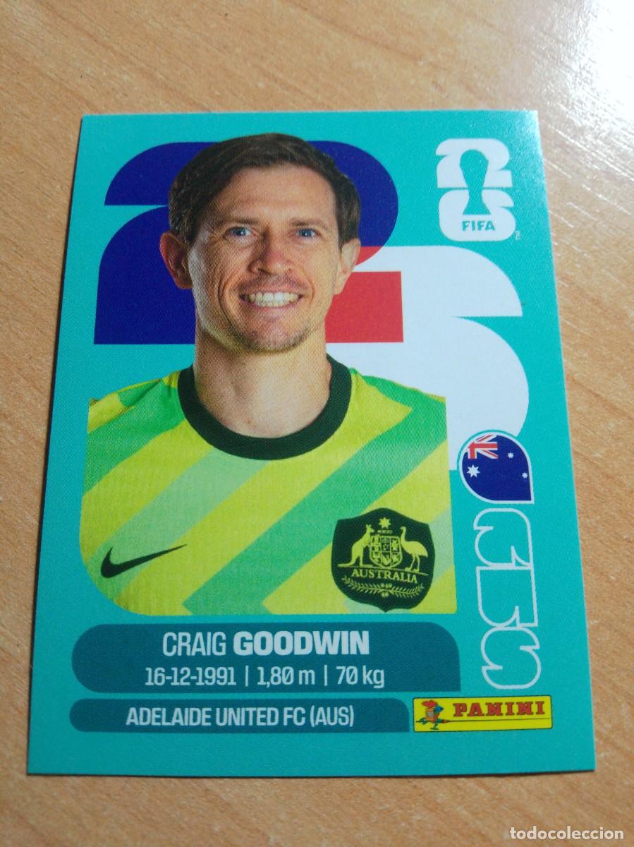 Cromos de f&uacute;tbol: AUS 17 GOODWIN AUSTRALIA MUNDIAL FIFA WORLD CUP 2026 26 PANINI STICKERS NUEVO