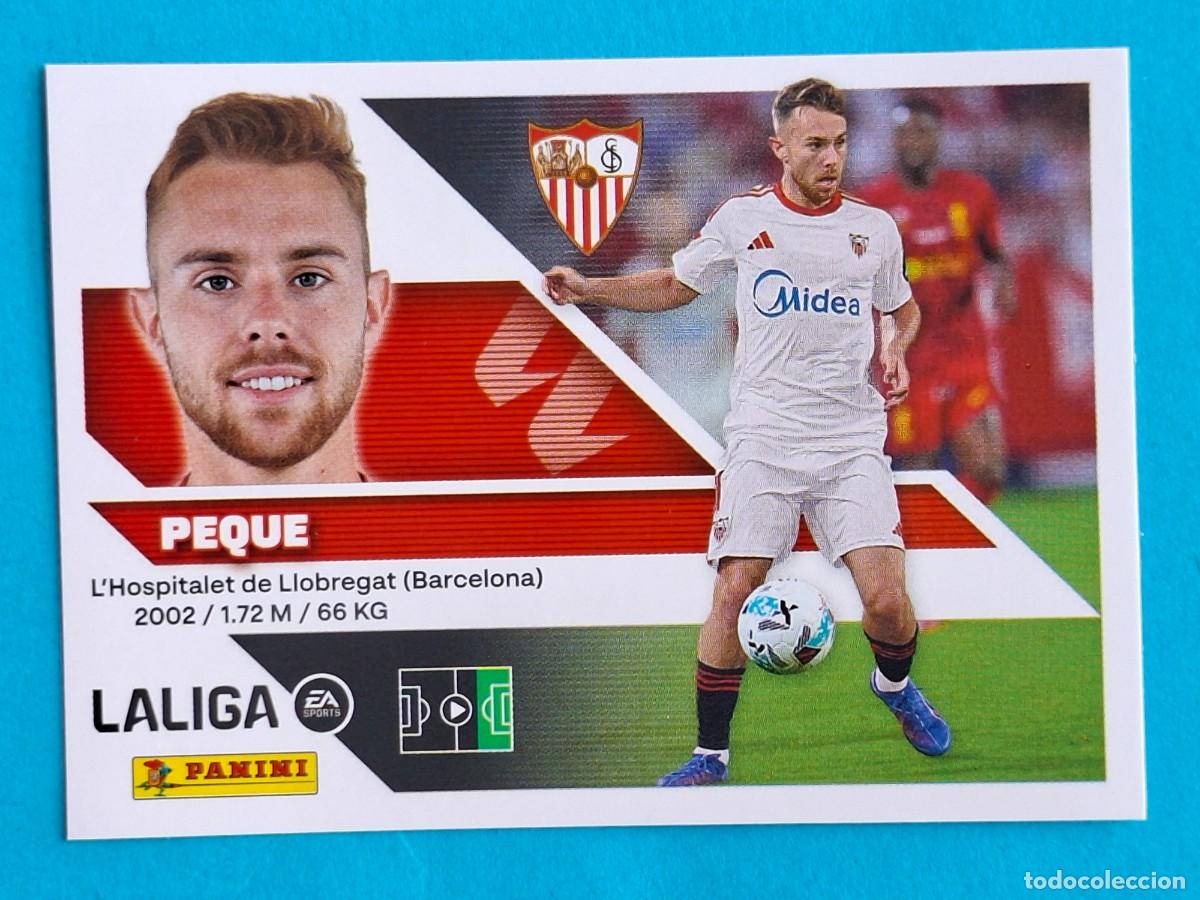 Cromos de f&uacute;tbol: #17 PEQUE (Sevilla) - PANINI Liga ESTE 2026-27 Sticker