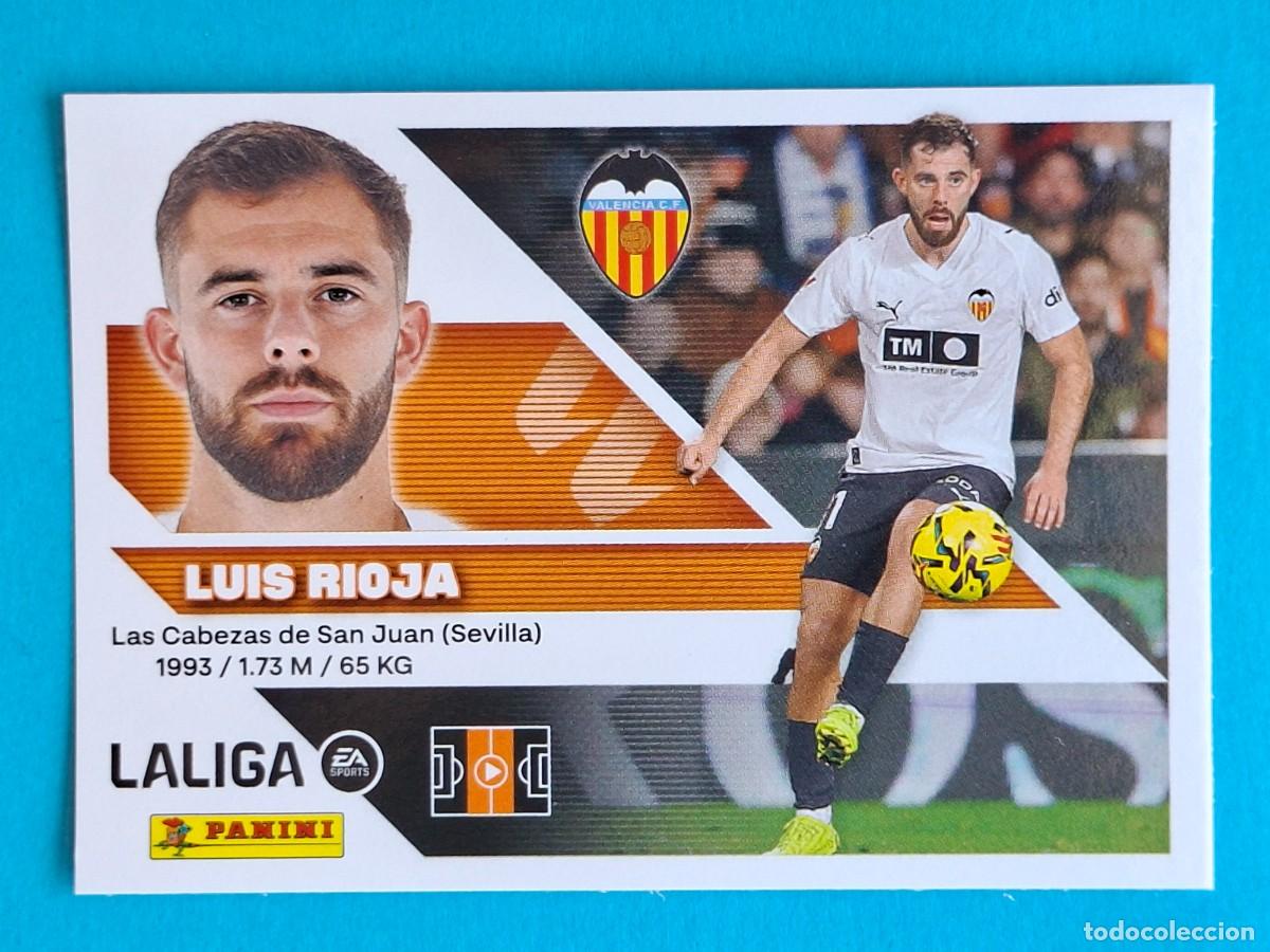 Cromos de f&uacute;tbol: #14 LUIS RIOJA (Valencia) - PANINI Liga ESTE 2026-27 Sticker