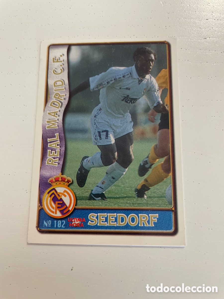 Cartes &agrave; collectionner de Football: FICHAS DE LA LIGA 96 97 102 SEEDORF