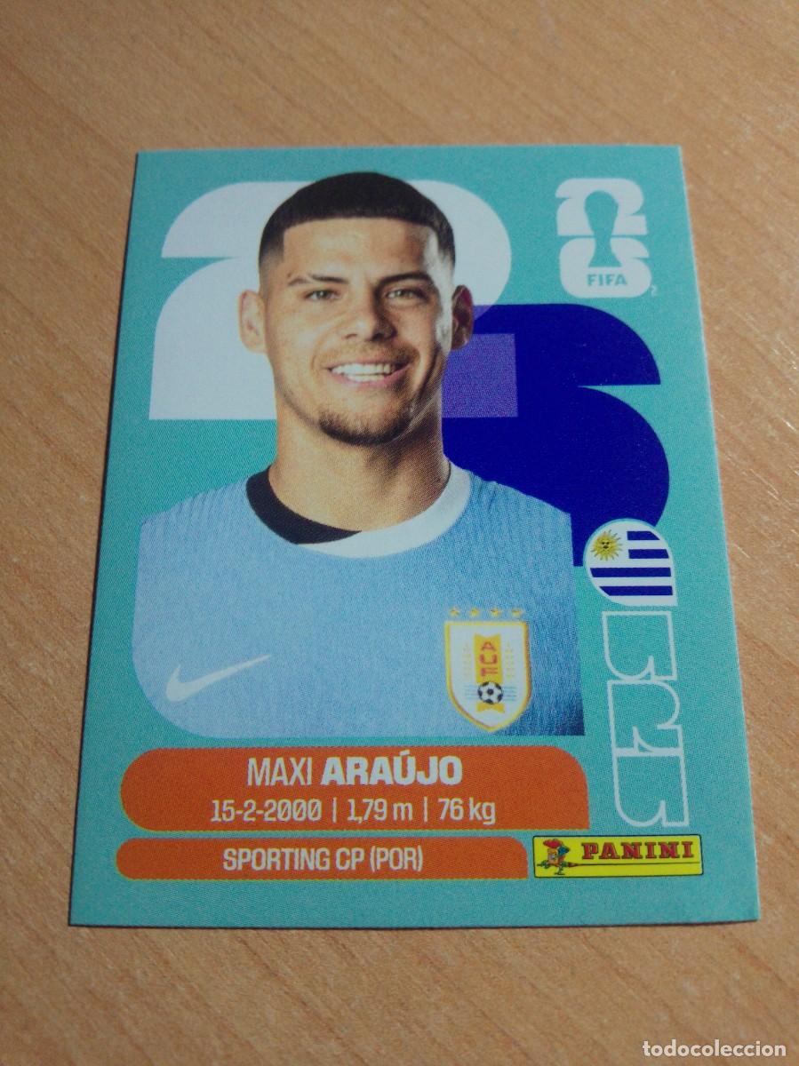 Cartes &agrave; collectionner de Football: MAXI ARA&Uacute;JO URUGUAY URU 16 MUNDIAL FIFA WORLD CUP 2026 26 PANINI STICKERS NUEVO
