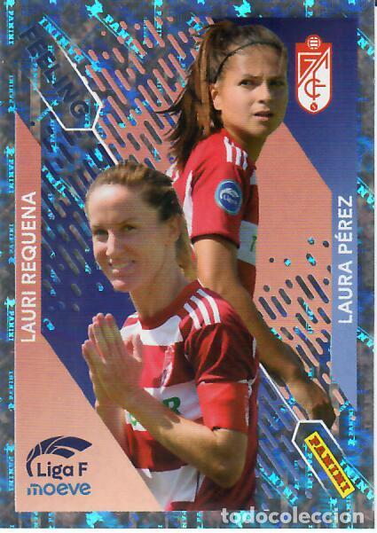 Cromos de f&uacute;tbol: CROMO PANINI LIGA FEMENINA F 2025-26 (25 - 26) FEELING N&ordm; 368 - LAURI REQUENA, LAURA P&Eacute;REZ - GRANADA