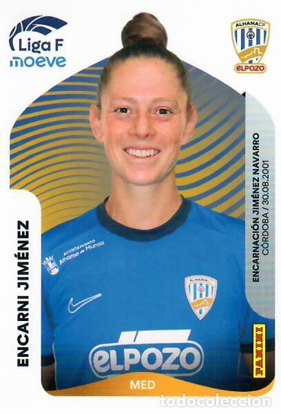Cromos de f&uacute;tbol: CROMO PANINI LIGA FEMENINA F 2025-26 (25 - 26) - N&ordm; 14 - ENCARNI JIM&Eacute;NEZ - ALHAMA EL POZO
